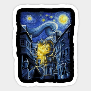 Starry Alley Sticker